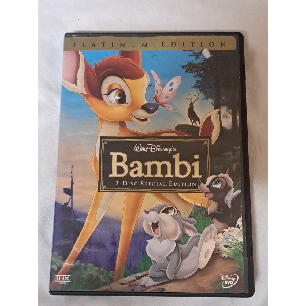 Bambi Platinum Edition DVD 2 Disc Special Edition Disney Classic Movie